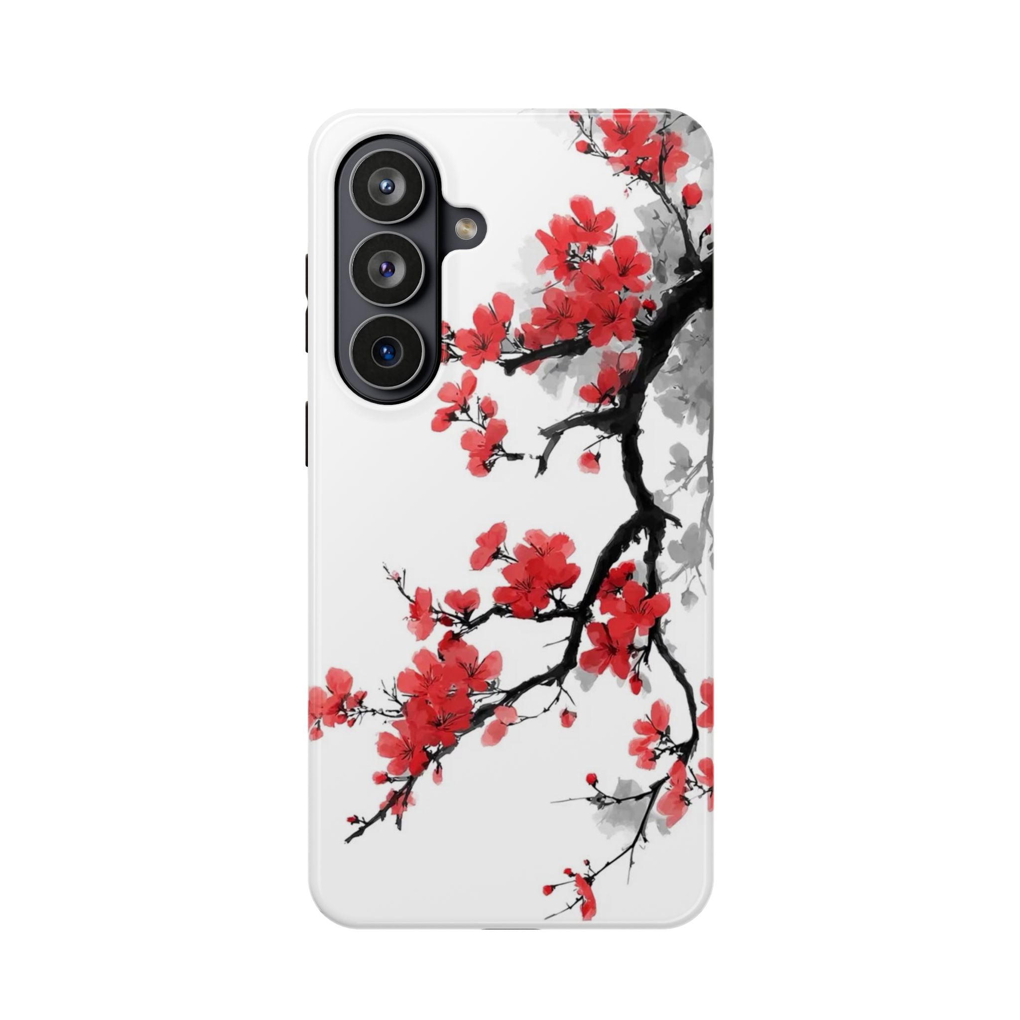 Cherry Blossom Impact Phone Case — Magnetic, Shock‑Resistant Protection