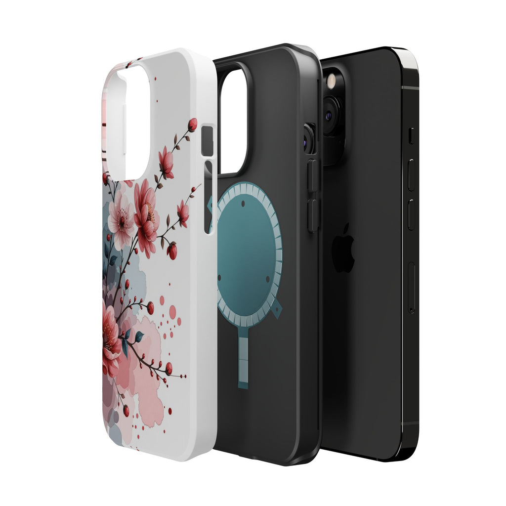 Floral Cherry Blossom Magnetic Impact Phone Case