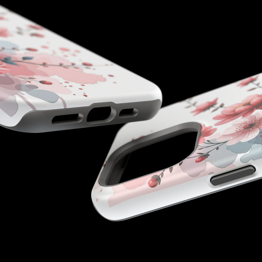 Floral Cherry Blossom Magnetic Impact Phone Case