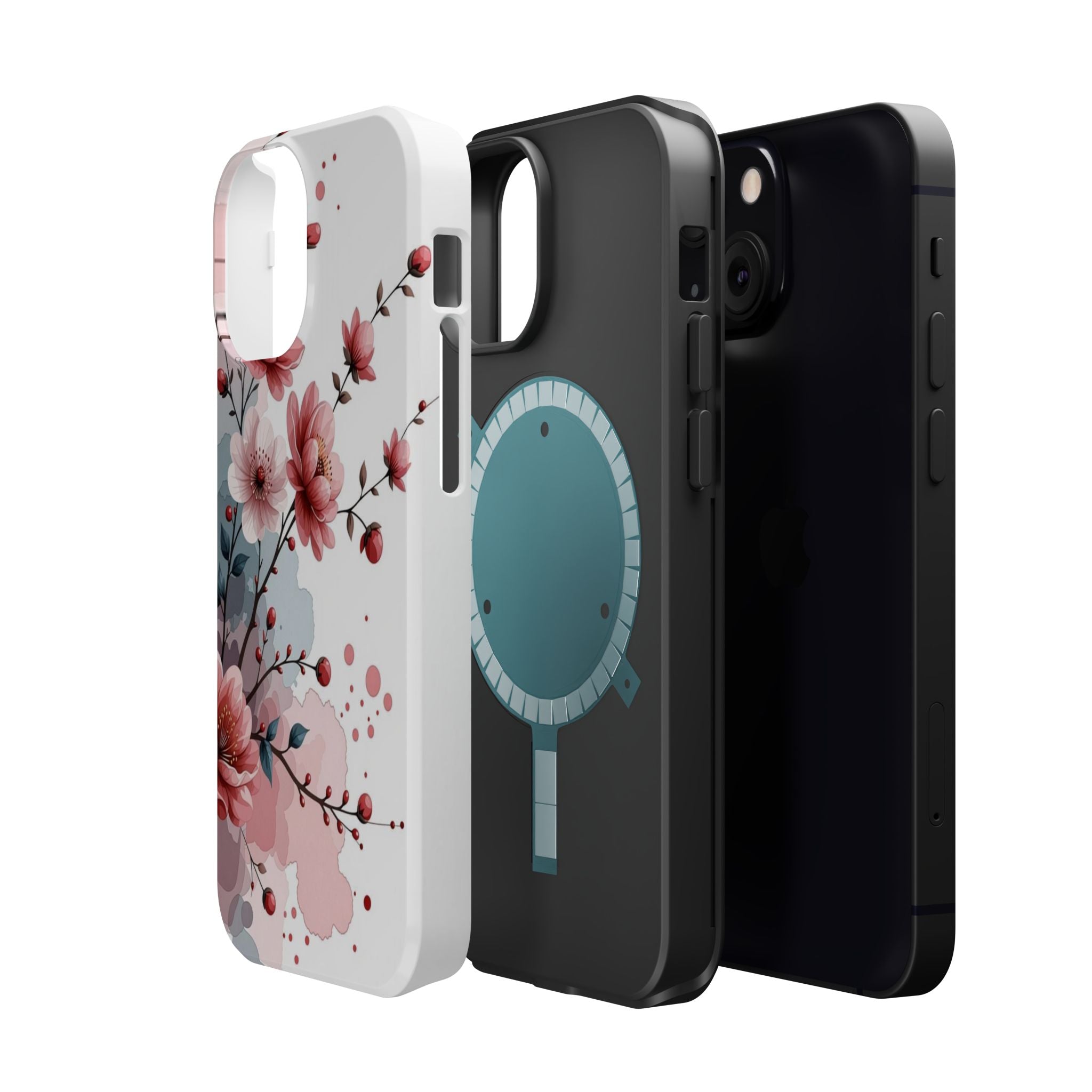 Floral Cherry Blossom Magnetic Impact Phone Case