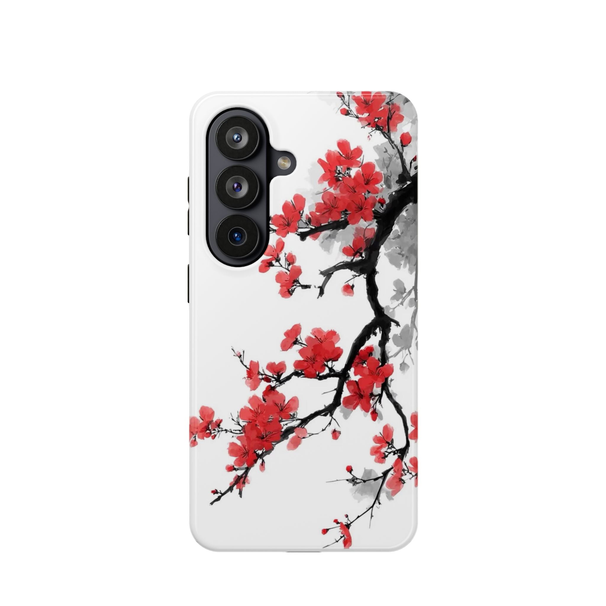 Cherry Blossom Impact Phone Case — Magnetic, Shock‑Resistant Protection