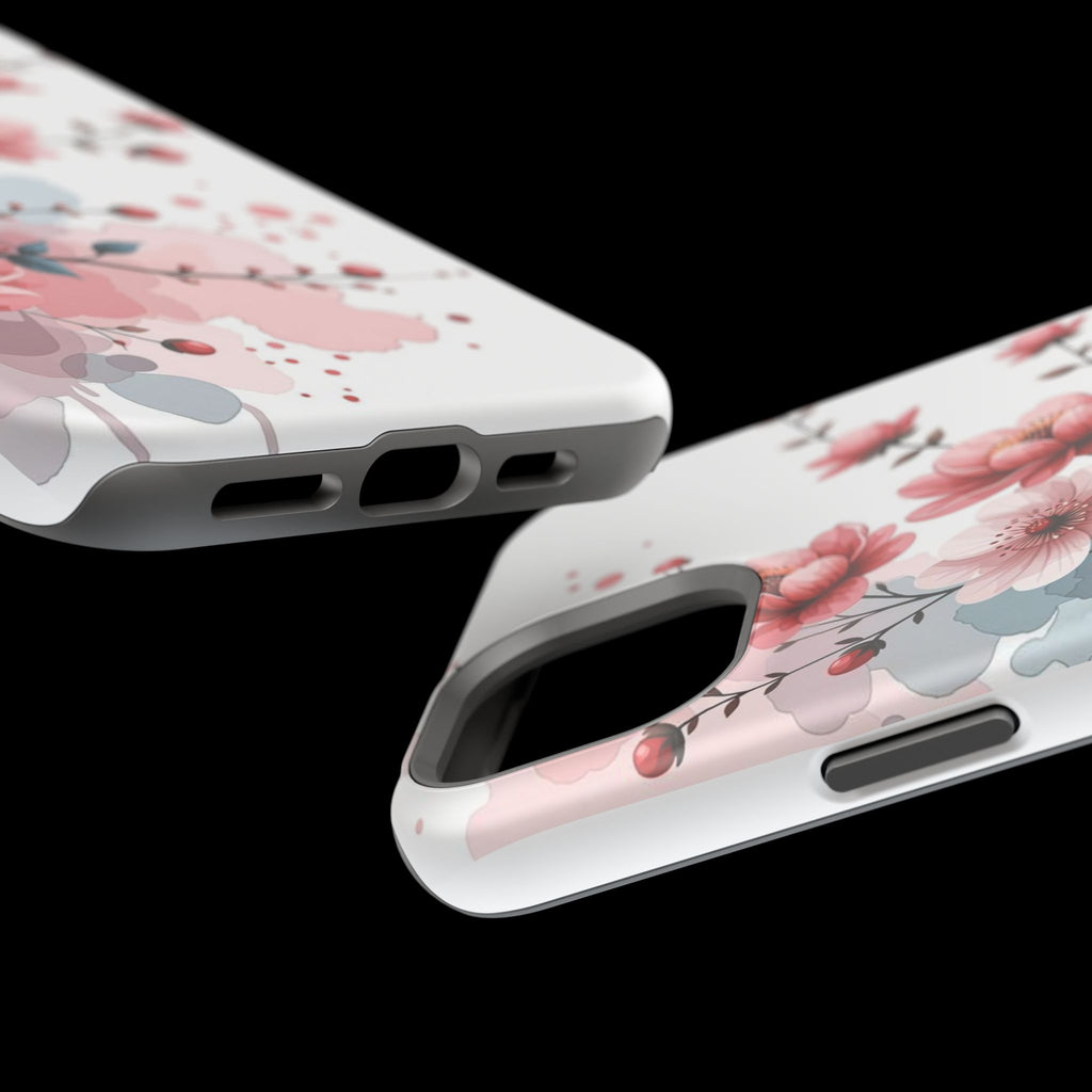 Floral Cherry Blossom Magnetic Impact Phone Case