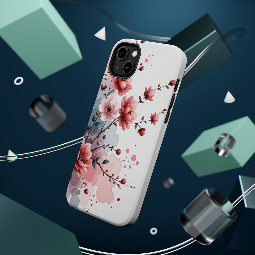 Floral Cherry Blossom Magnetic Impact Phone Case