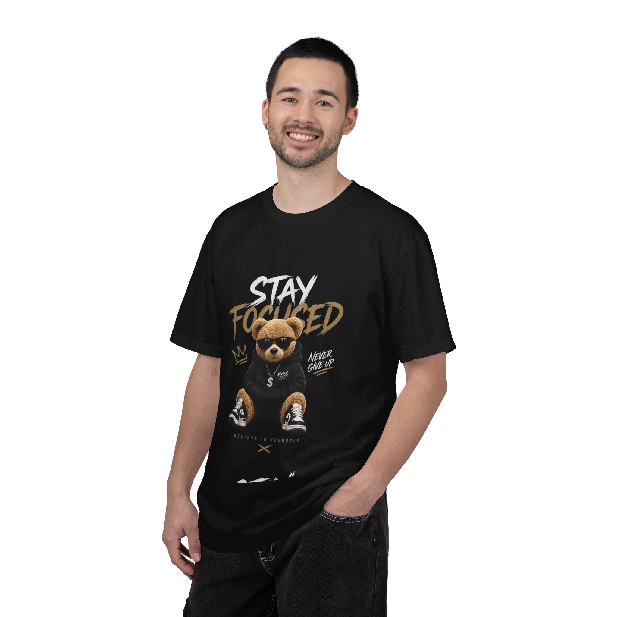 Stay On Focused Unisex Garment-Dyed T-shirt