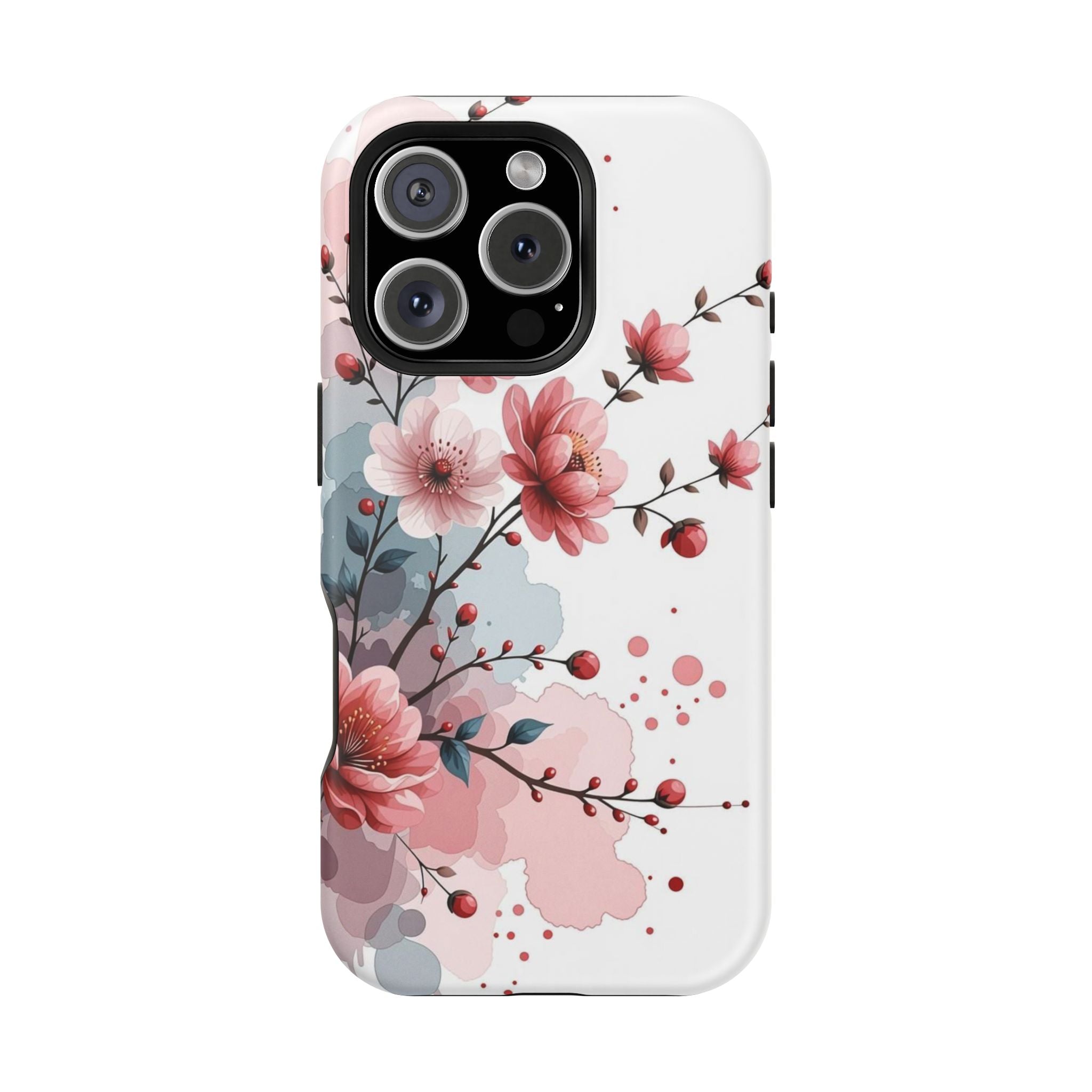 Floral Cherry Blossom Magnetic Impact Phone Case